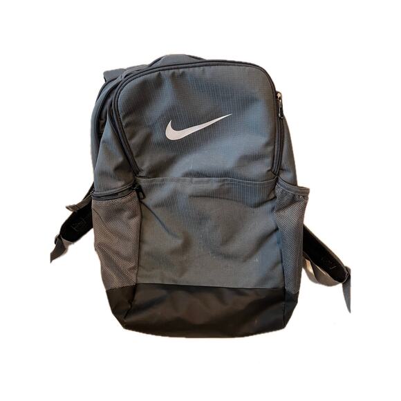 Nike Other - Nike Gray Black Brasilia Backpack 30L